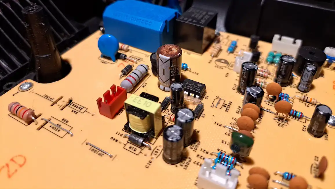 Gros plan sur carte électronique